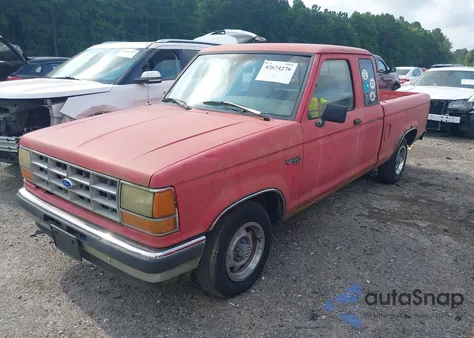 1991 Ford Ranger Super Cab из США, поврежденный, VIN 1FTCR14U3MTA22729